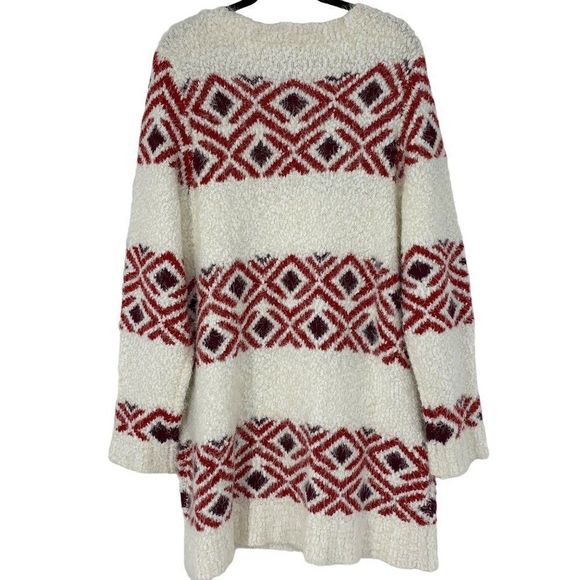 Monroe and Main Size 3X Plus Women Tunic Sweater Ethnic Tribal 3753 washable - Picture 4 of 6